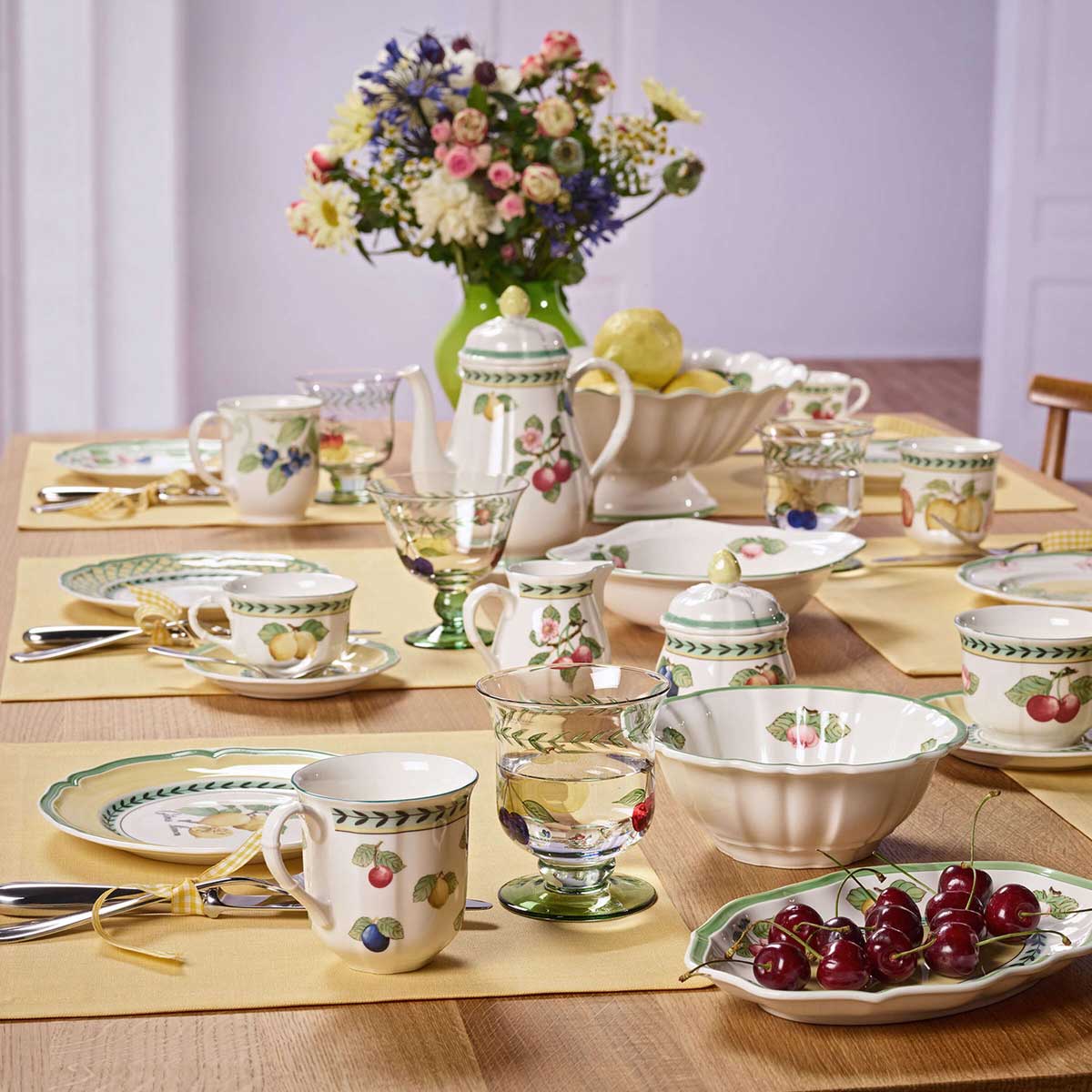 VILLEROY & BOCH French Garden Raviera Piattino Ovale 24cm Porcellana
