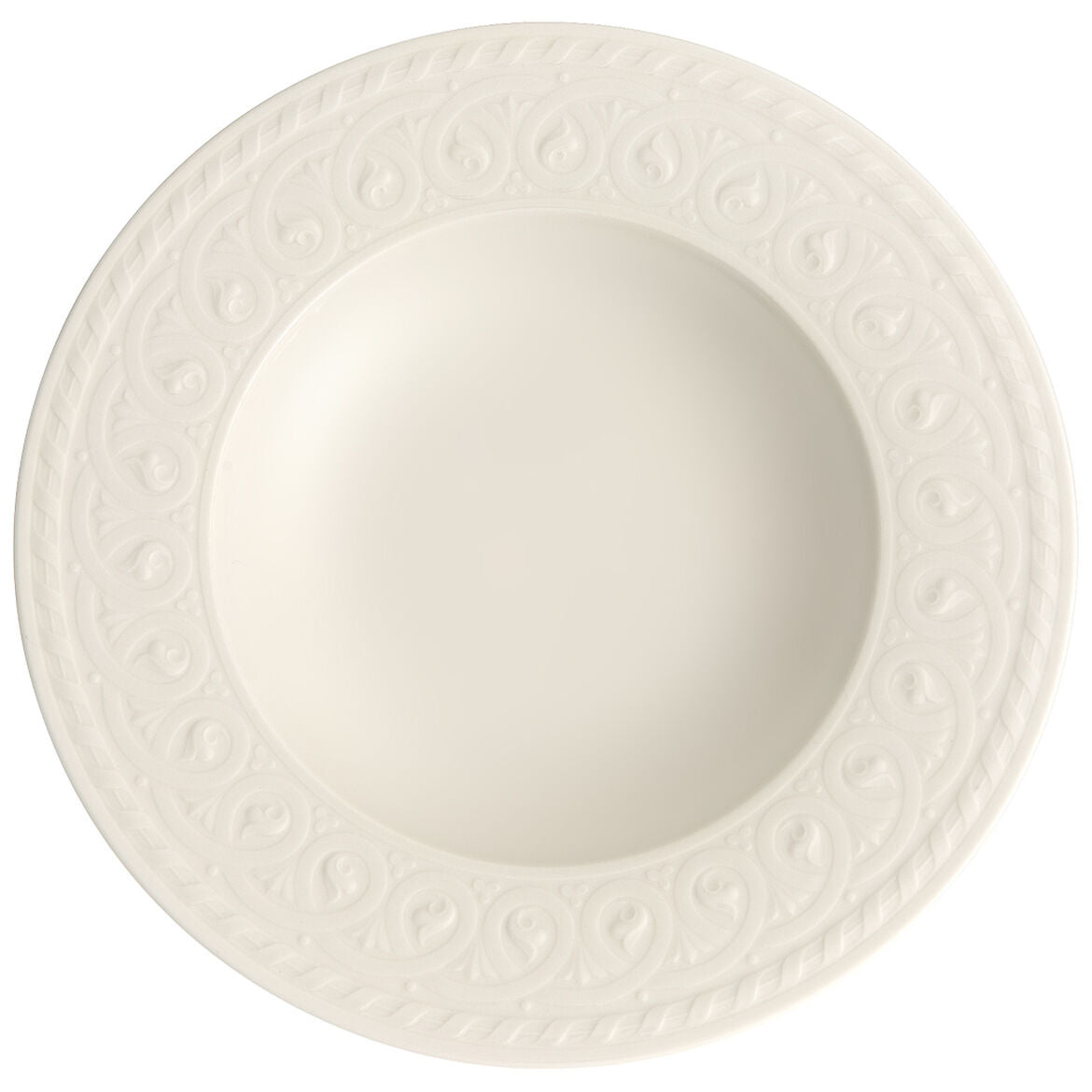 Piatto fondo Cellini Villeroy & Boch in porcellana bianca 24 cm
