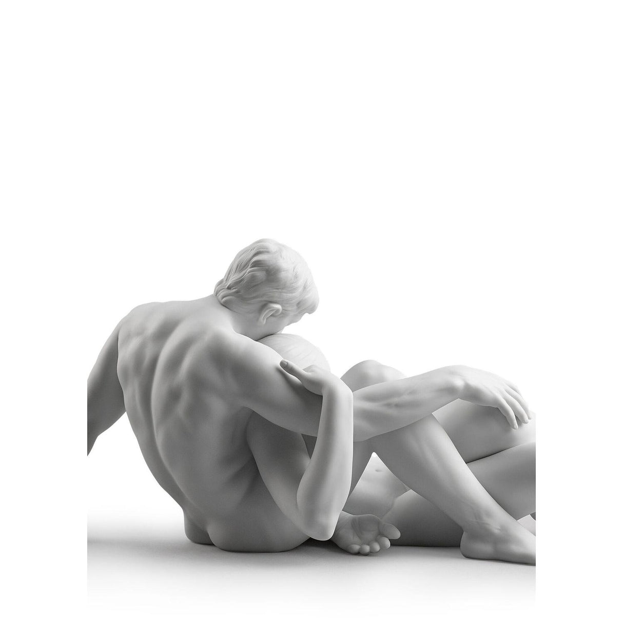 LLADRO' Statue Sculpture Couple An Eternal Moment 27x63x33cm 01009284