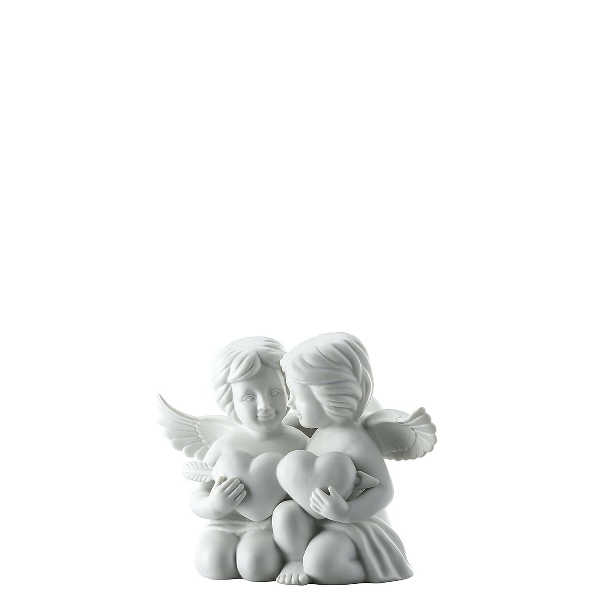 ROSENTHAL - Pair of angels with heart 14.5cm 69056-000102-90526