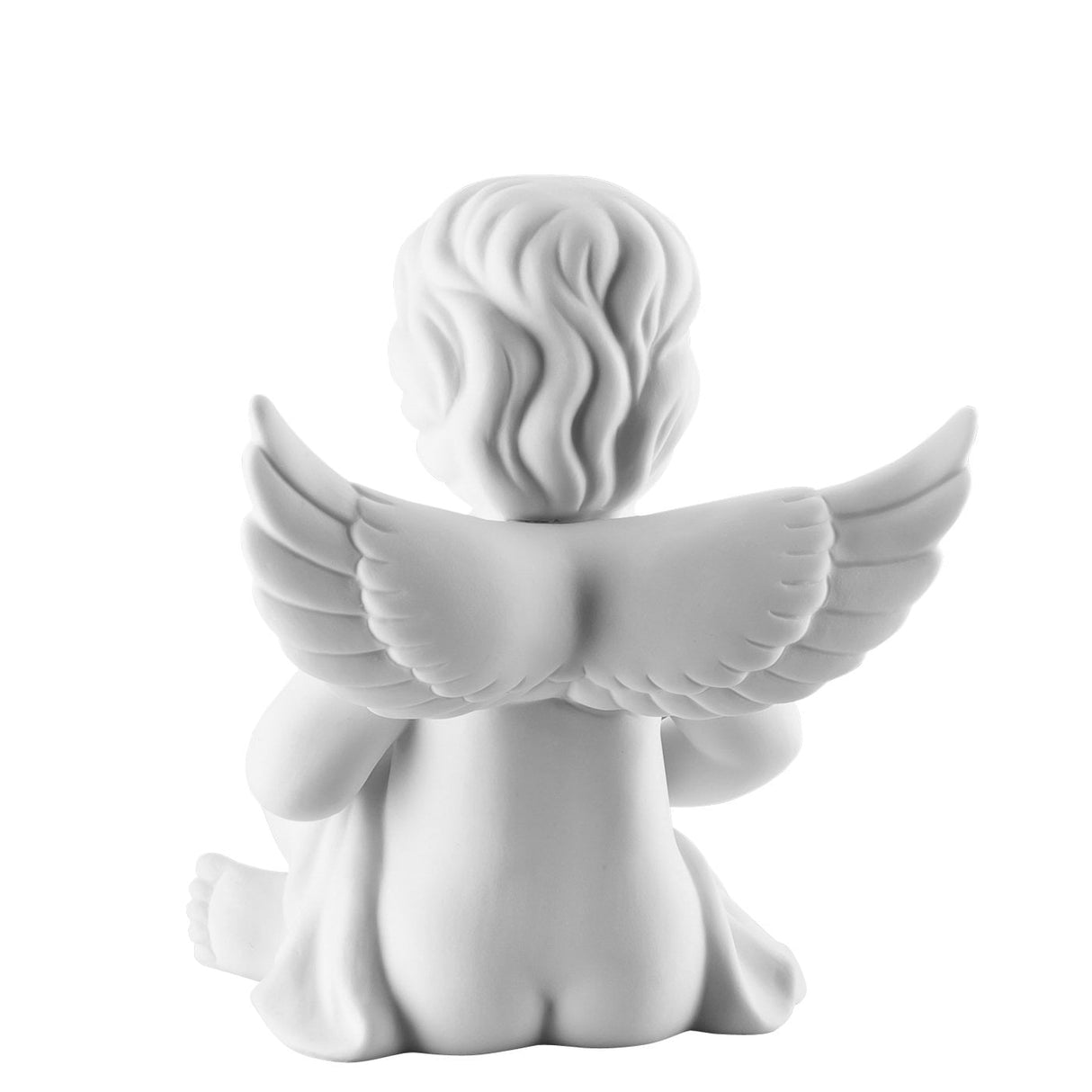 ROSENTHAL Statuina Figurina Angelo con Cuore 12cm Porcellana