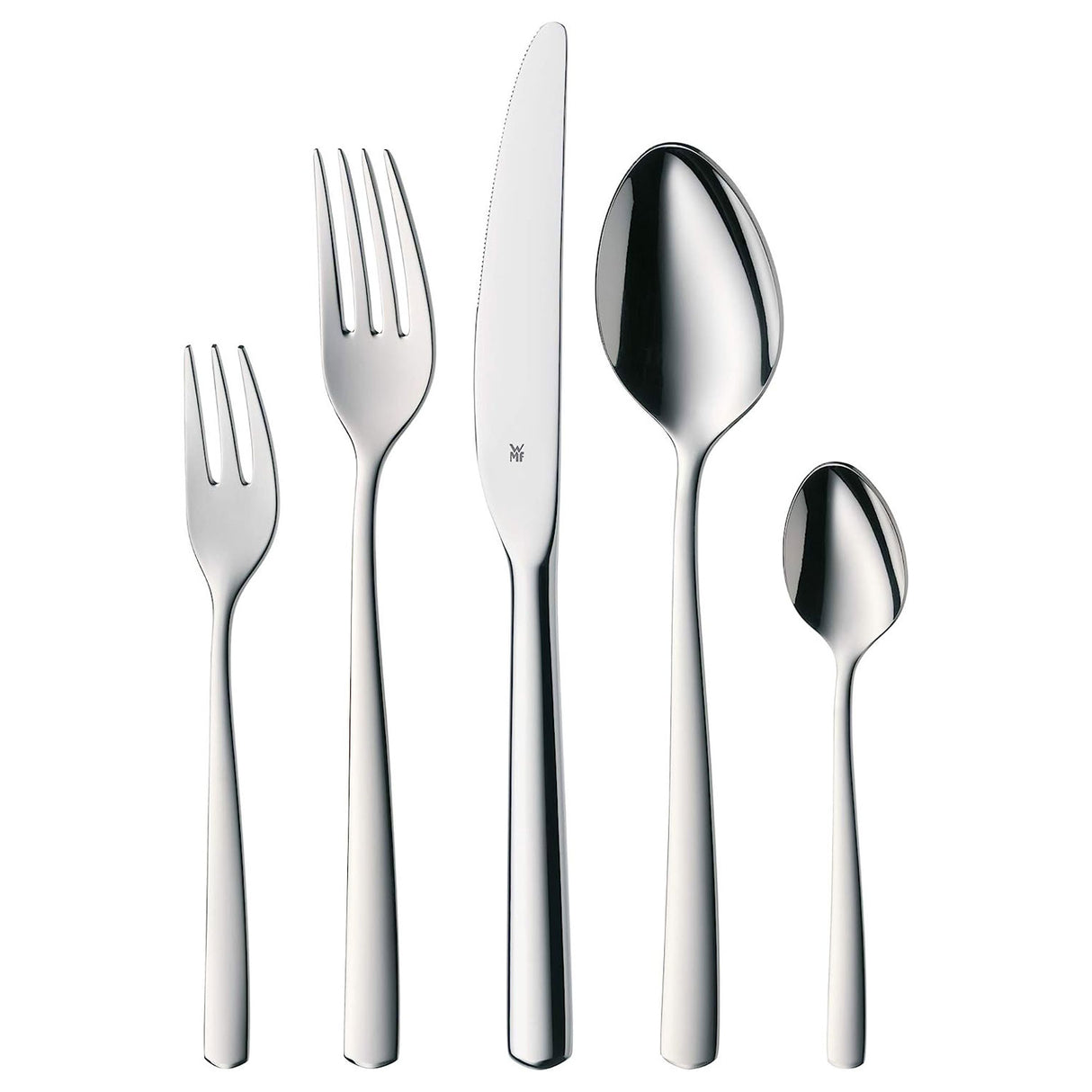 Set posate Boston WMF in acciaio inox Cromargan lucido 30 pezzi