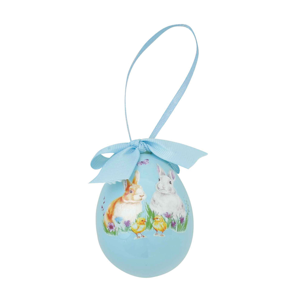 Ovetto di Pasqua Easy Life in ceramica decorata 6,5 cm