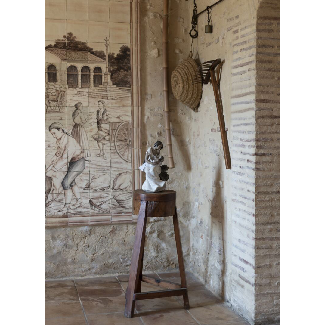 LLADRO' - Figura statua porcellana Madre Legami materni