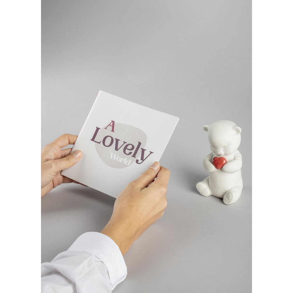 LLADRO' Figurina Roby Orso Coraggioso 11x8cm Porcellana