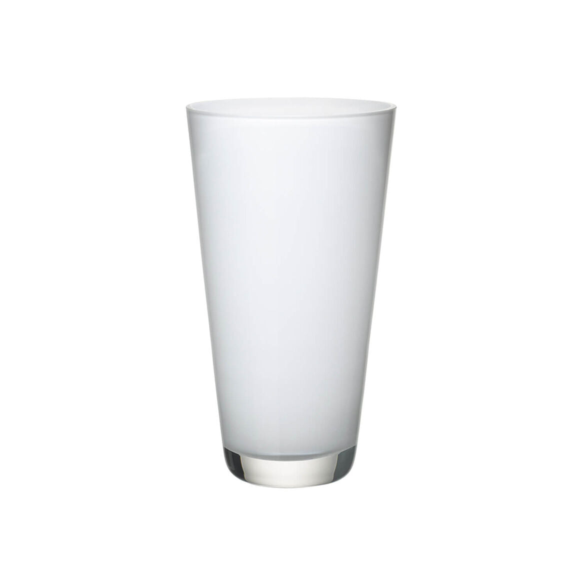 Vaso Verso Villeroy & Boch in vetro soffiato rosso altezza 25 cm