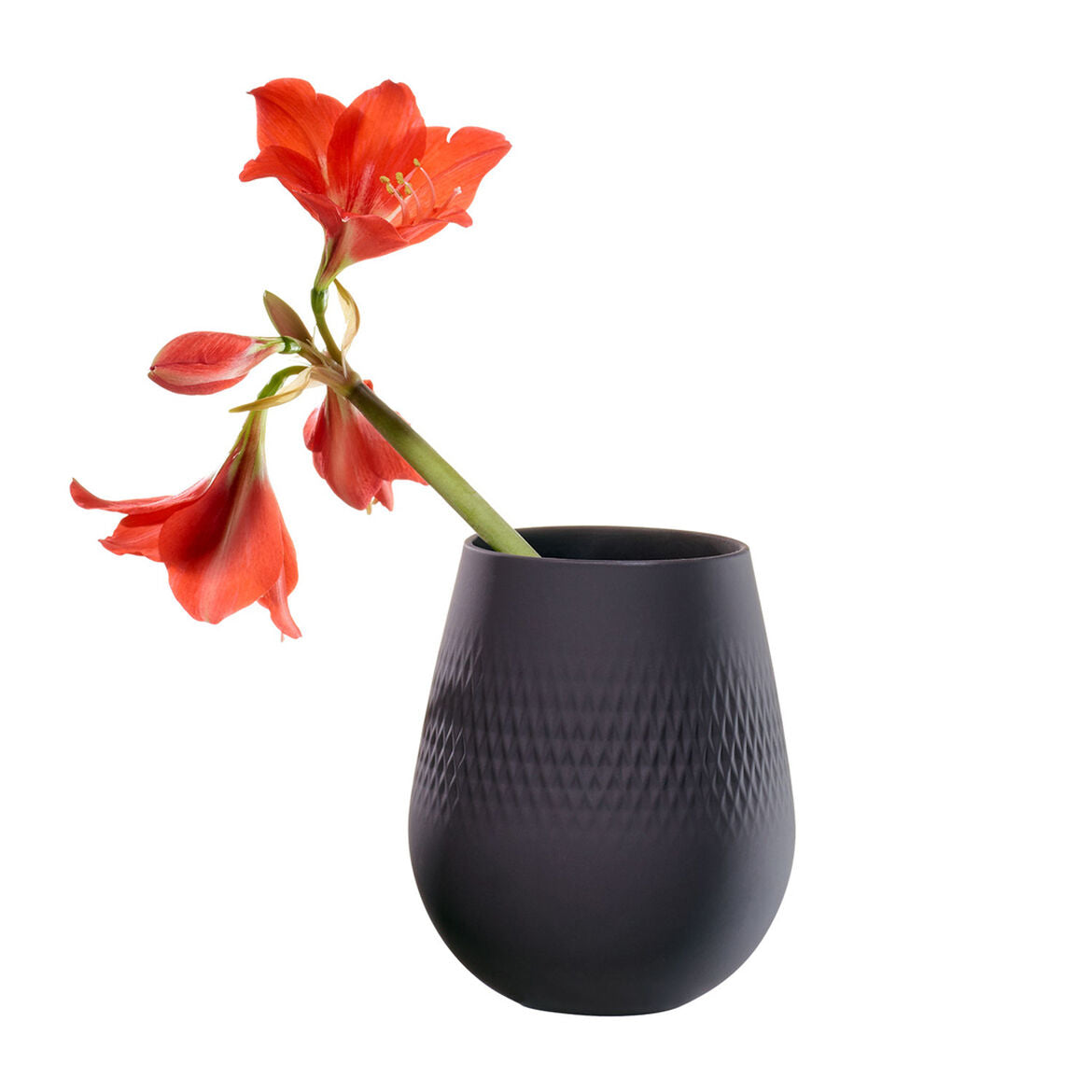 VILLEROY & BOCH - Manufacture Collier Nero Vaso Carré 14cm 1016825514