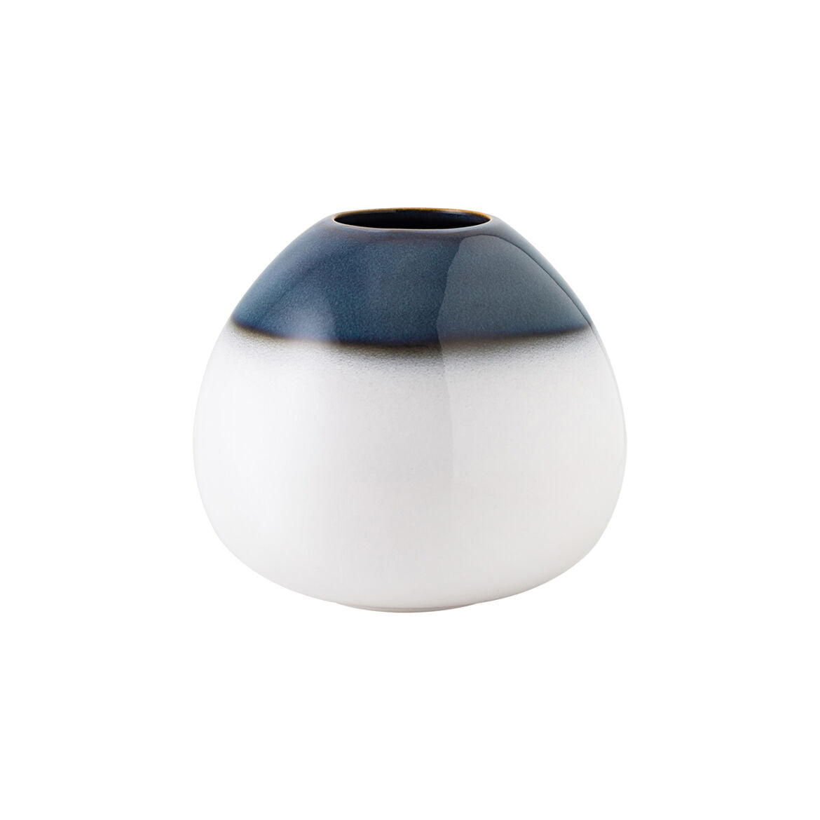 VILLEROY & BOCH - Lave Home Egg Shape Vase 13cm Blue