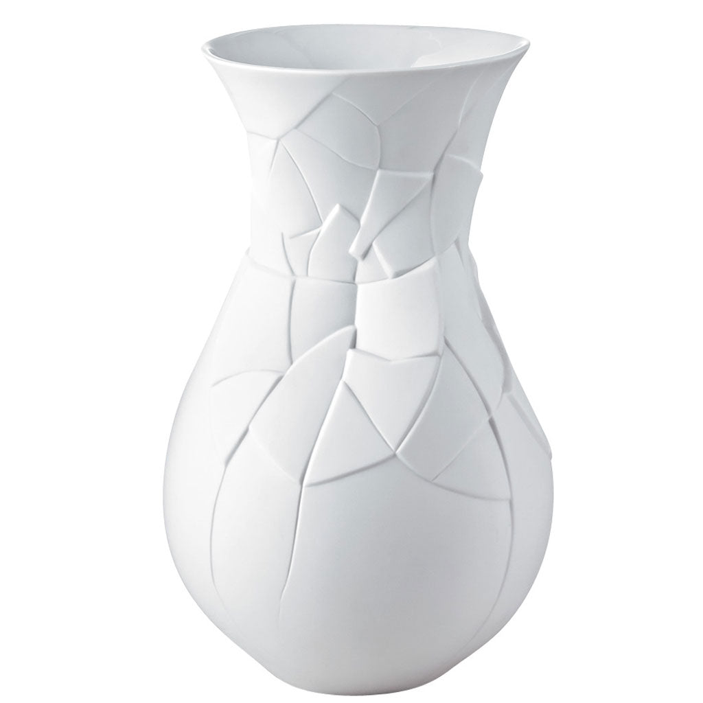 Vaso Vase of Phases Rosenthal in porcellana bianca 30 cm