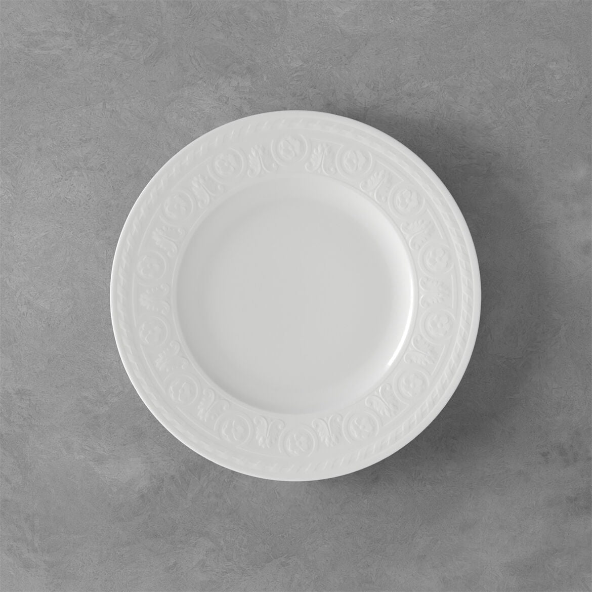 Set 6 piatti colazione Cellini Villeroy & Boch in porcellana bianca 22 cm