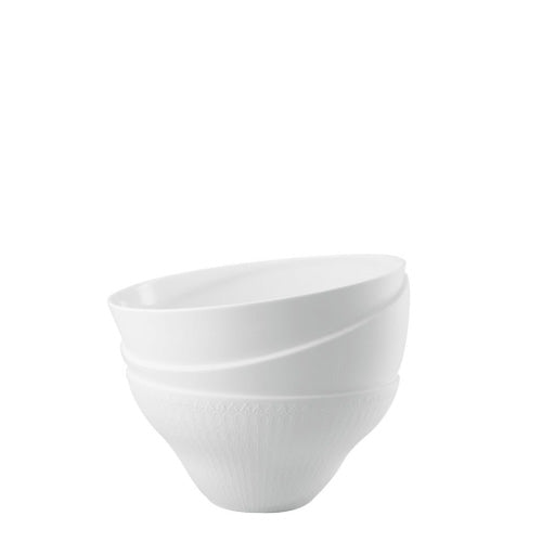 Vaso Reunion Rosenthal in porcellana bianca bisquit 18 cm