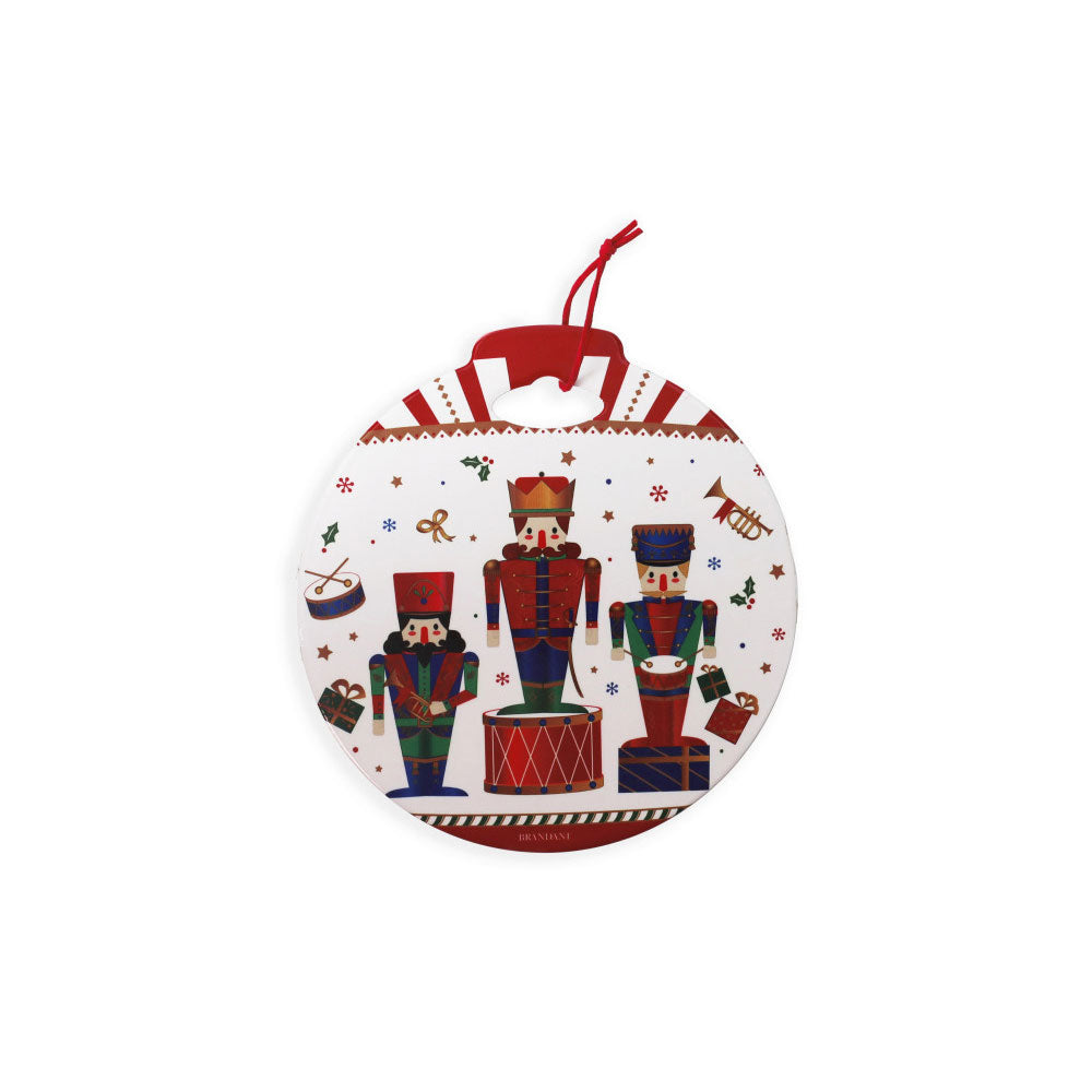 Sottopentola Lo Schiaccianoci Brandani in ceramica decorata 20 cm