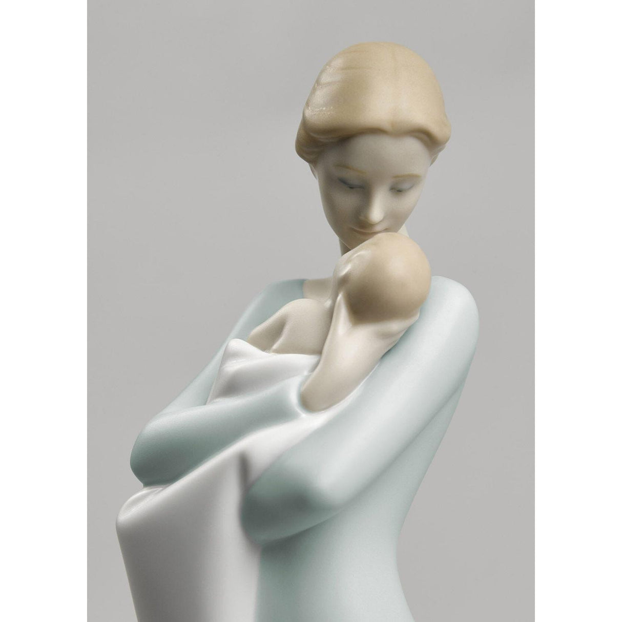 LLADRO' Figure Statue Maternal Embrace 31cm Porcelain 01018218