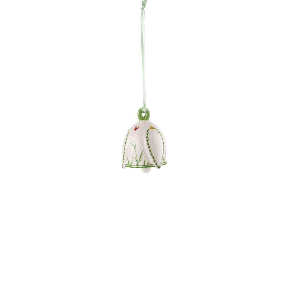 Campanella Bucaneve Villeroy & Boch in porcellana decorata 6,5 cm