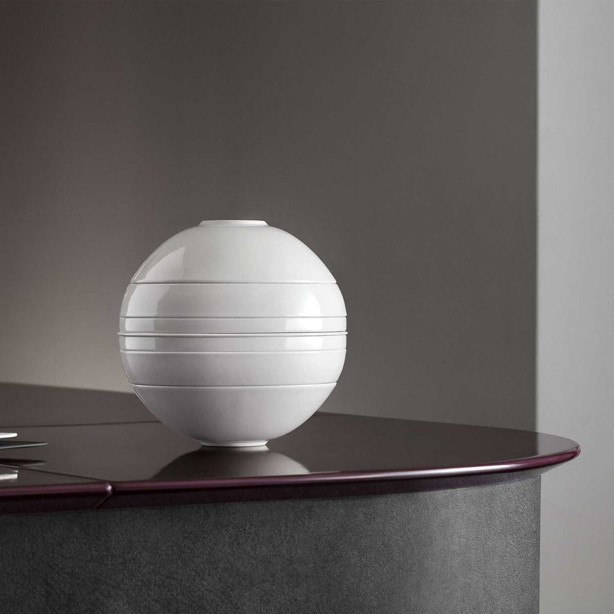 VILLEROY & BOCH Iconic La Boule Servizio Tavola Piatti Porcellana Bianco
