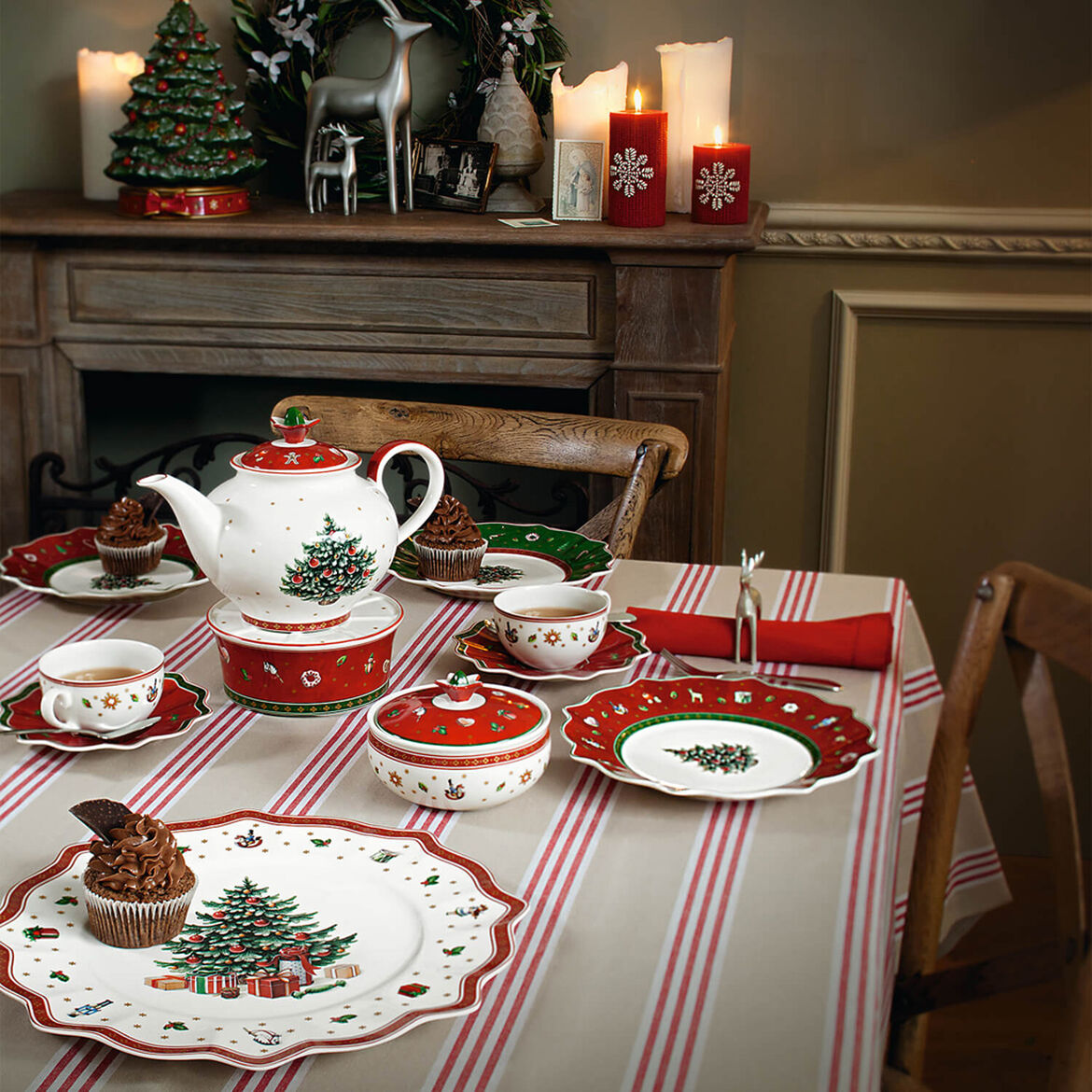 VILLEROY & BOCH - Toy's Delight Ciotola Coppa per Servire 44cm Tavola Natale