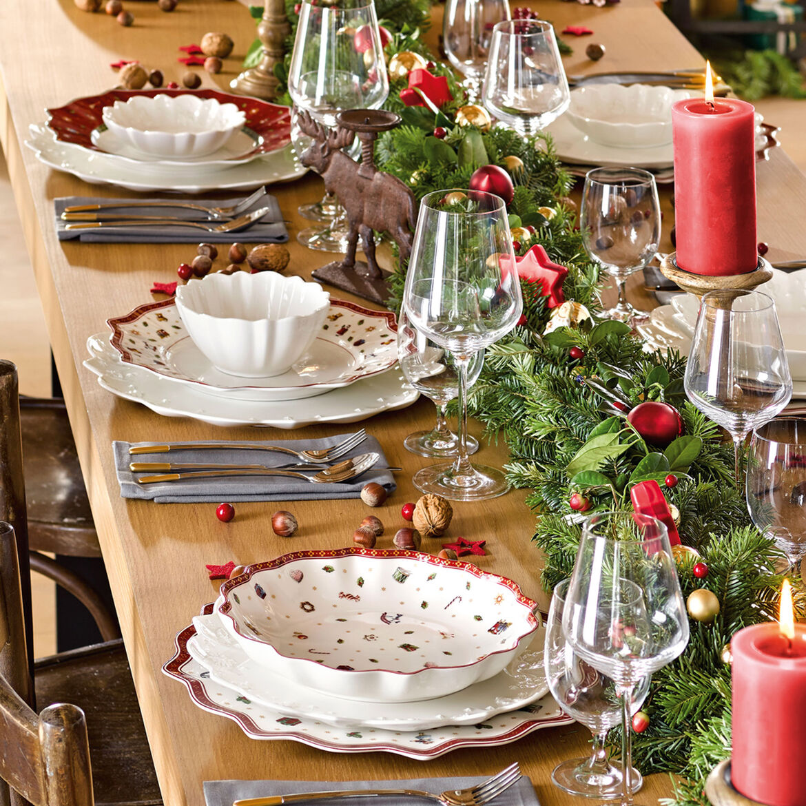 VILLEROY & BOCH Toy's Delight Royal Classic Piatto Segnaposto 34cm Natale