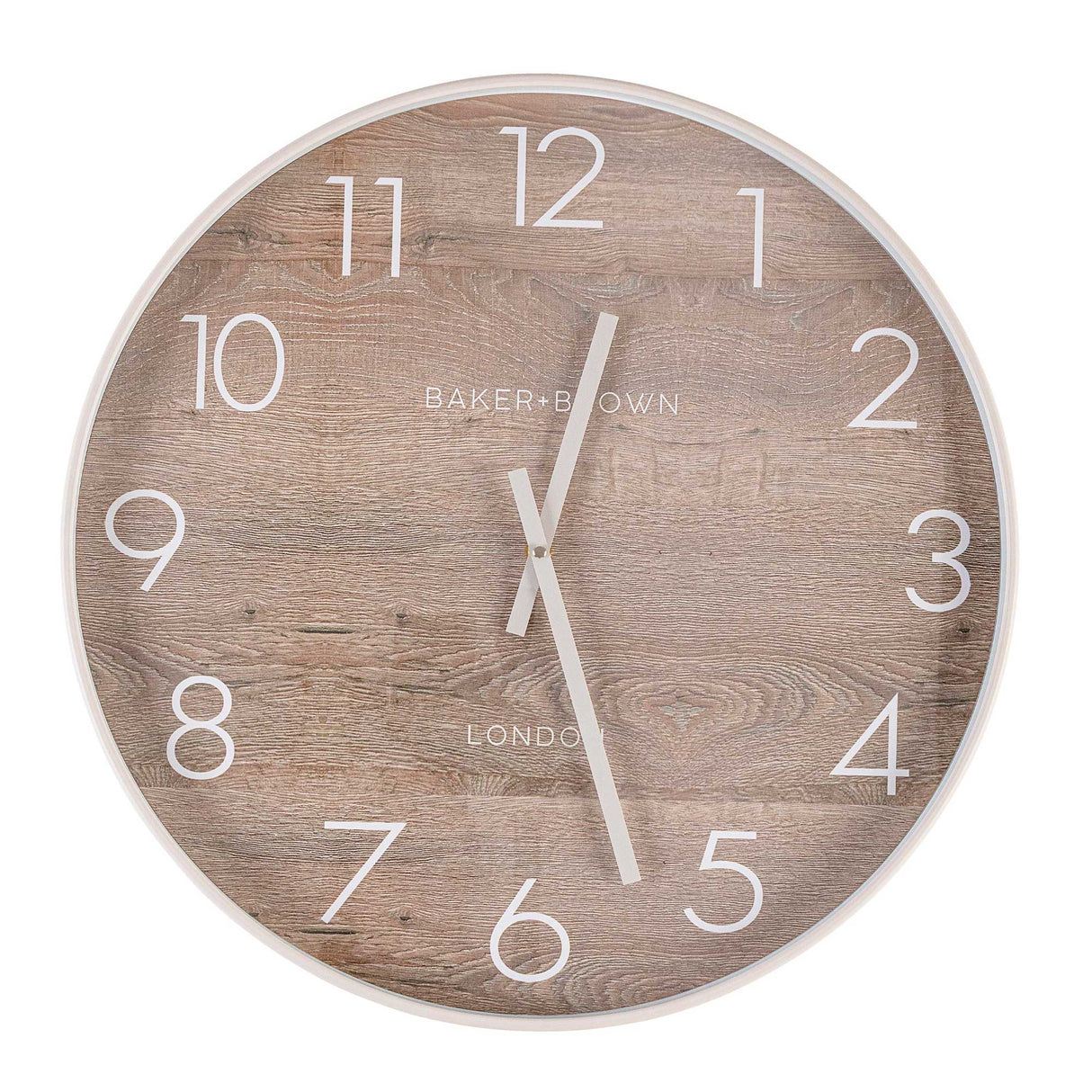 Orologio da parete Whatever Bizzotto in plastica effetto legno 50 cm