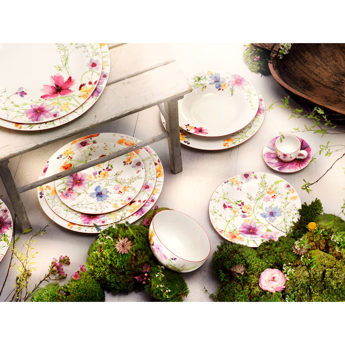 VILLEROY & BOCH Mariefleur Basic Breakfast Plate 21cm Porcelain 1041002640