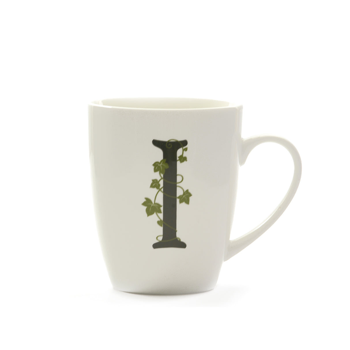 Tazza Mug lettera I La Porcellana Bianca in porcellana 380ml