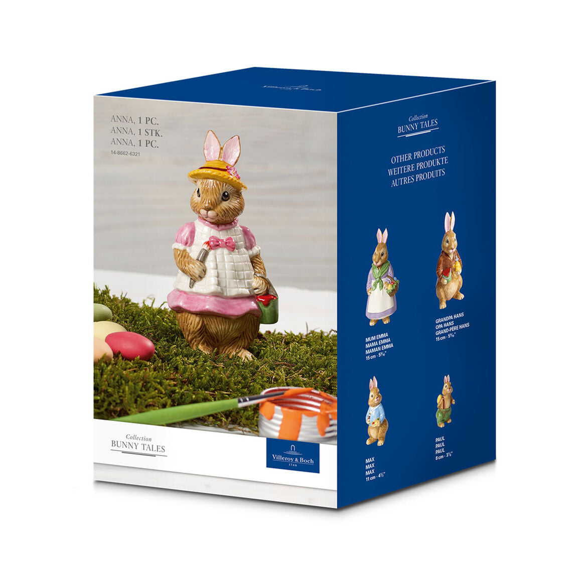 VILLEROY & BOCH - Bunny Tales Anna Rabbit Figure 12.5cm Easter Decoration