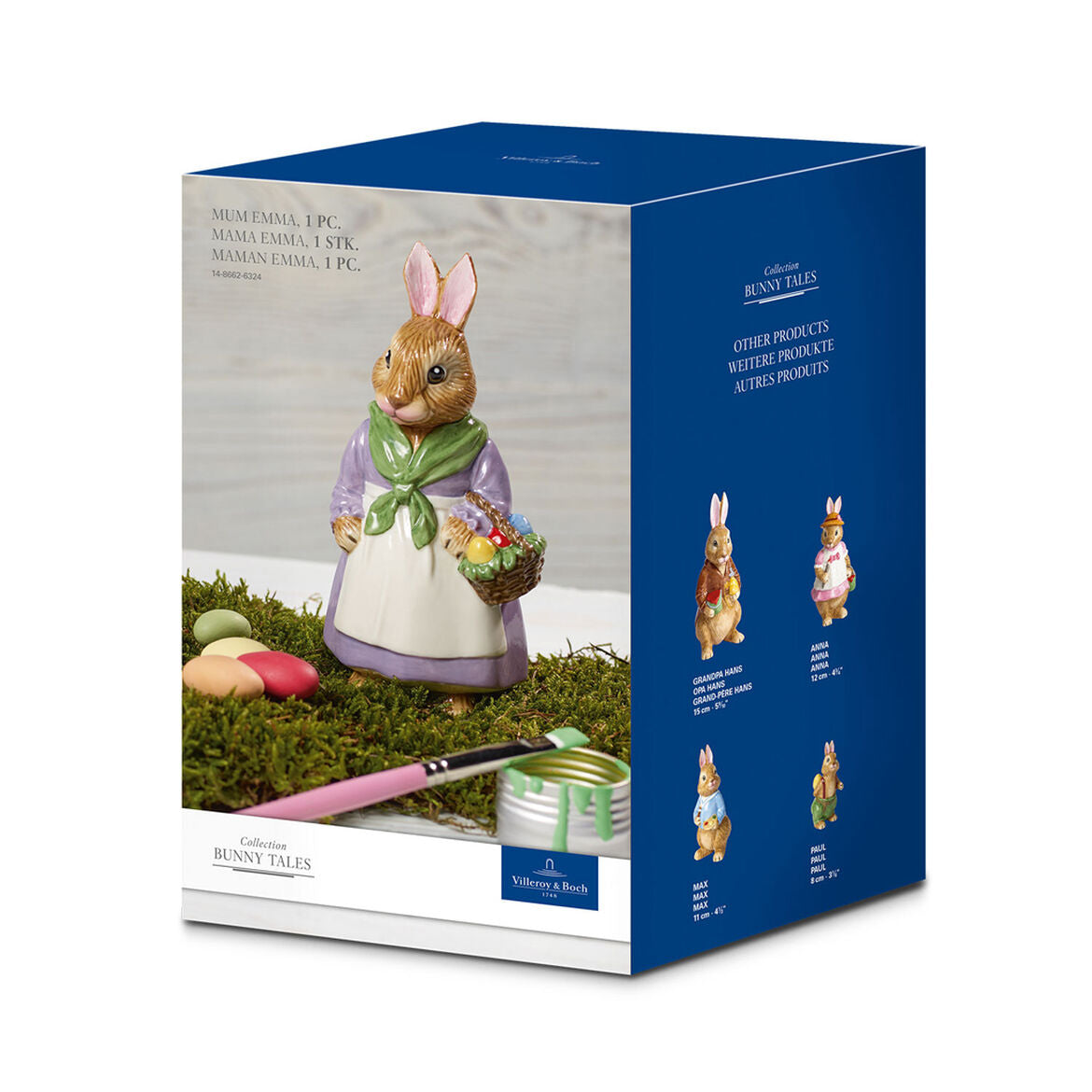 VILLEROY & BOCH - Bunny Tales Mum Emma Rabbit Figure 14.5cm Easter Decoration