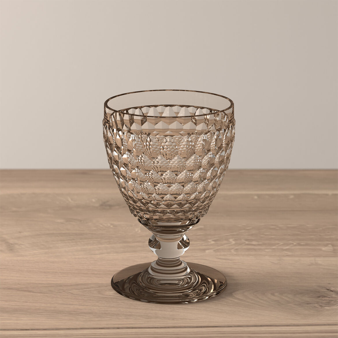 Calice vino Boston Coloured Villeroy & Boch in cristallo grigio 12 cm