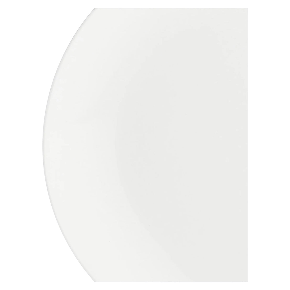 LA PORCELLANA BIANCA Essenziale Vassoio Rotondo Coup 30cm Bianco