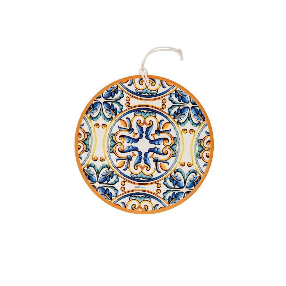 Sottopentola Medicea Brandani in ceramica decorata e sughero 20 cm