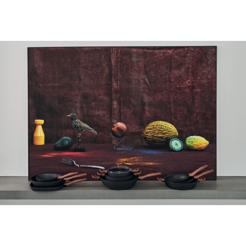 SAMBONET - Bistecchiera Rock & Rose Black 28x28cm