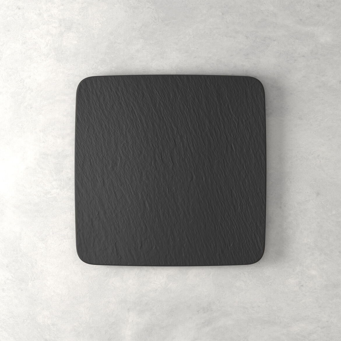 Piatto da portata Villeroy & Boch Manufacture Rock porcellana nera 32,5 cm