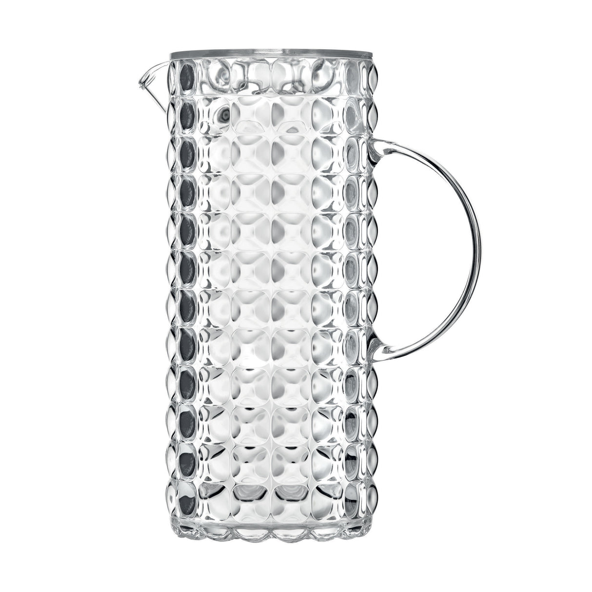Brocca Tiffany Guzzini in materiale plastico trasparente 1750 cc