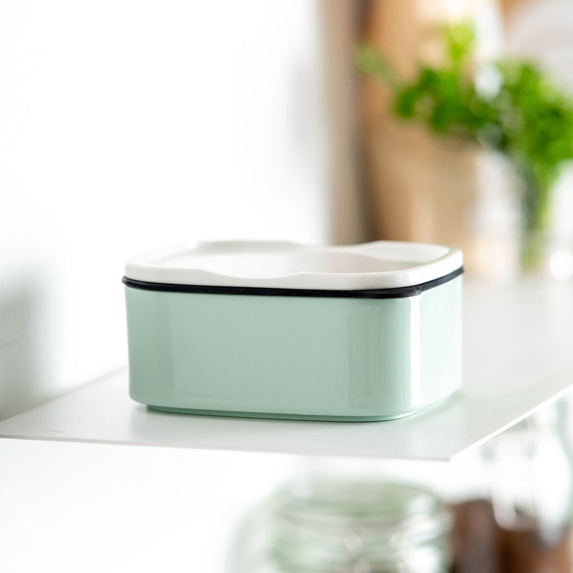 VILLEROY & BOCH ToGo&ToStay Porta Pranzo 13x10cm Verde in Porcellana