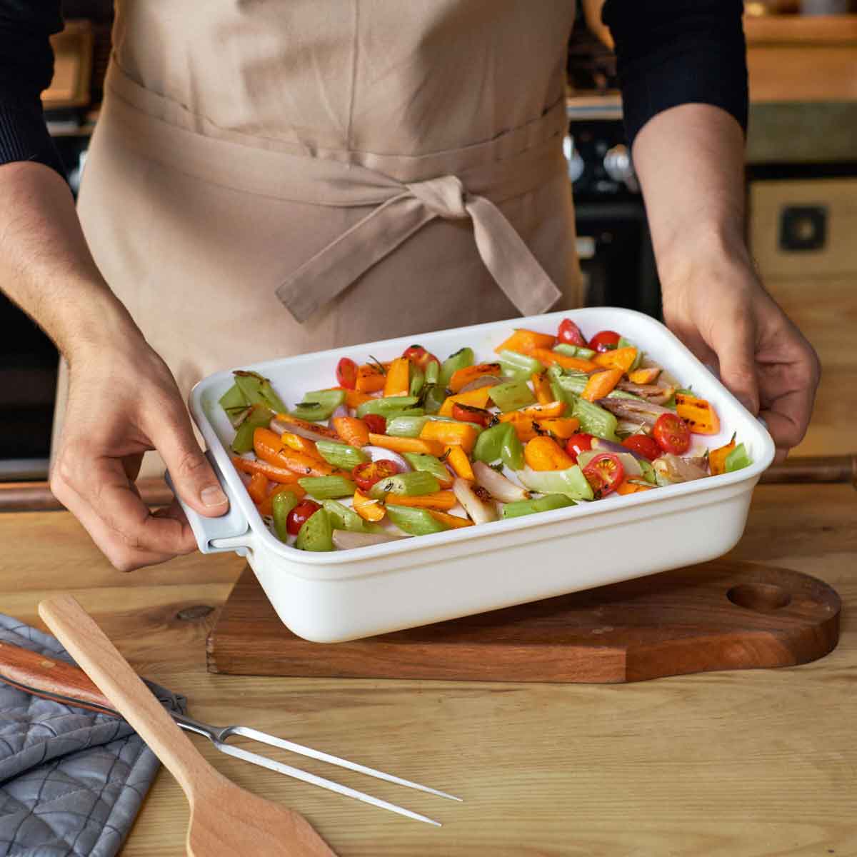 VILLEROY & BOCH Clever Cooking Teglia Rettangolare 35x20cm in Porcellana