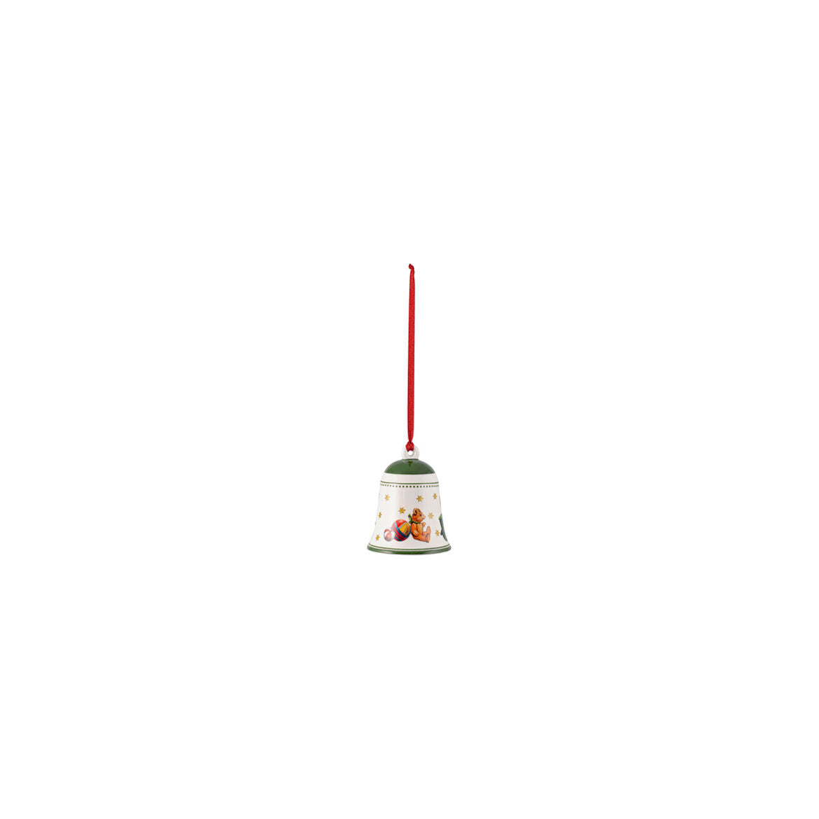 Campanella My Christmas Tree Villeroy & Boch in porcellana 7 cm
