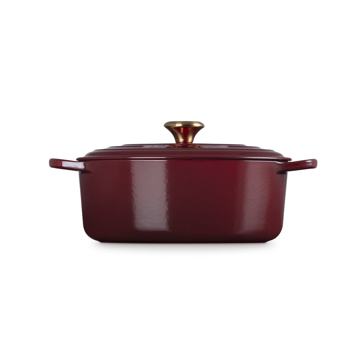LE CREUSET Cocotte Ovale Evolution 29cm Garnet Ghisa Vetrificata