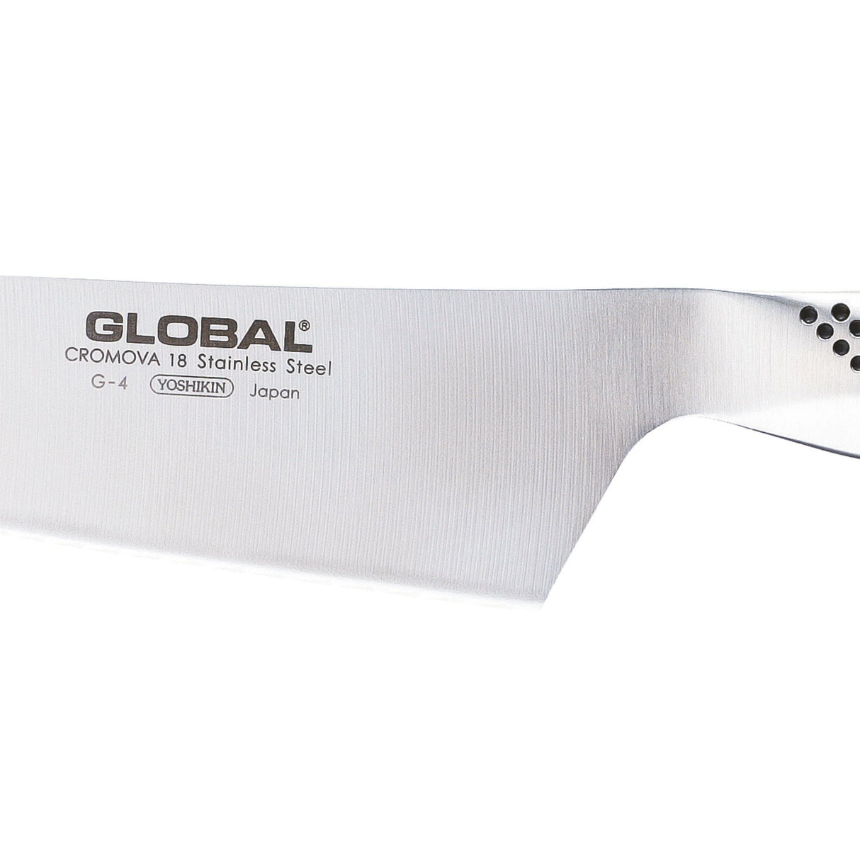 GLOBAL Coltello Cuoco Orientale 18cm in Acciaio Inox Cromova 18 G-04
