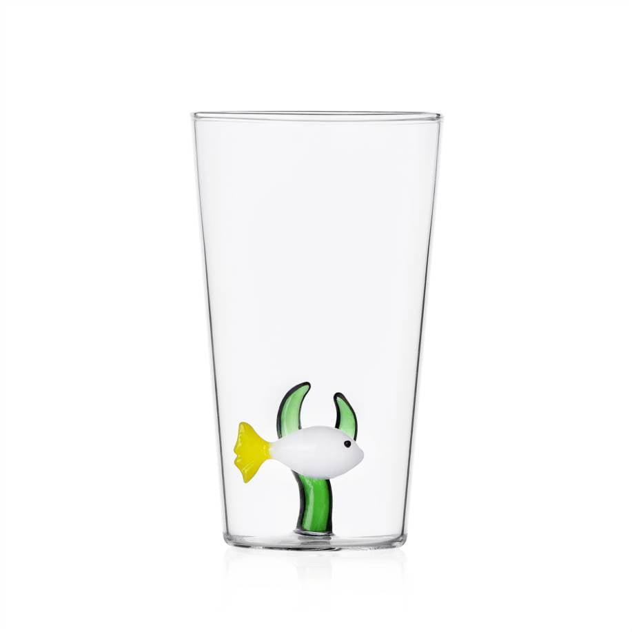 ICHENDORF Marine Garden Fish Set 6 Pieces Longdrink Glasses 13cm Borosilicate Glass