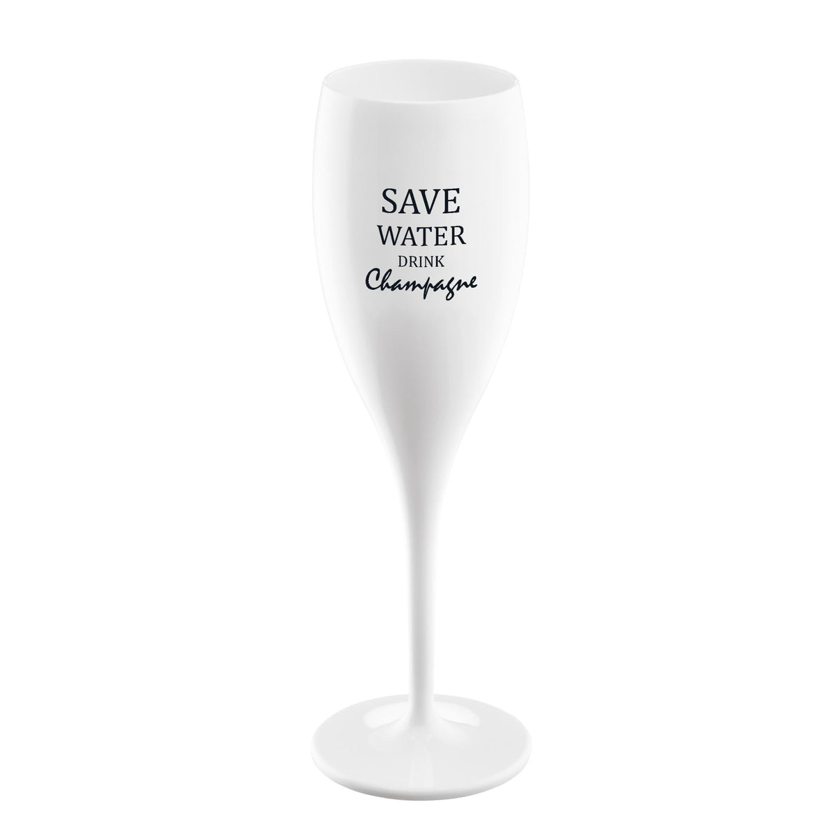 Flute spumante Koziol in materiale termoplastico indistruttibile 19 cm