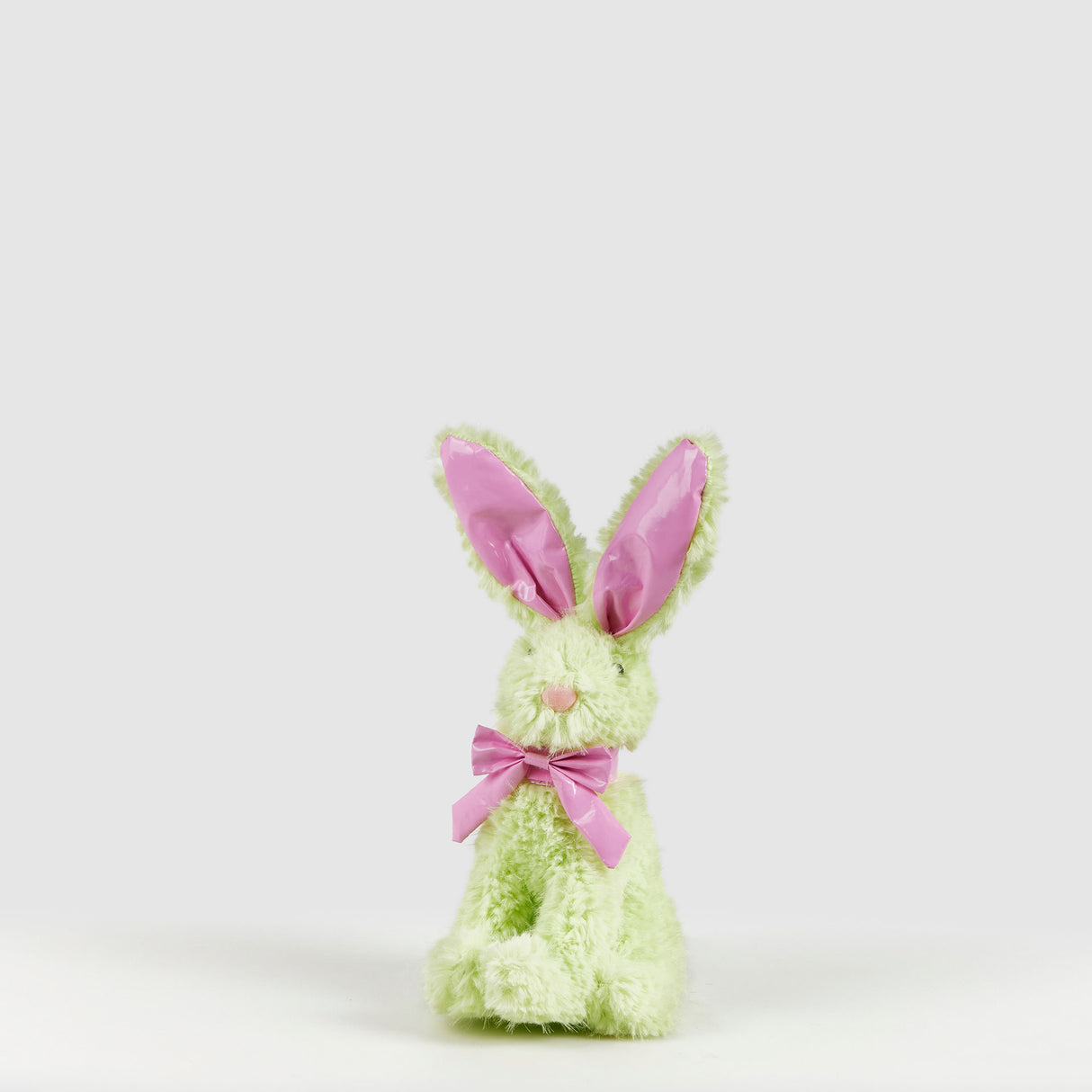Coniglio di Pasqua EDG in tessuto verde 28x15 cm