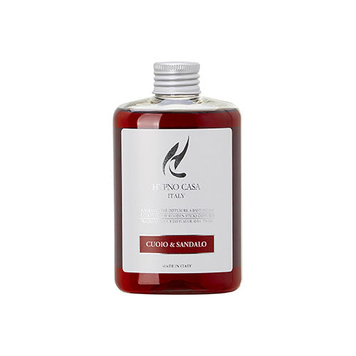 Ricarica diffusore Hypno Casa fragranza Cuoio e Sandalo flacone 200ml