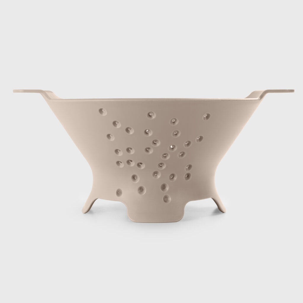 BLIM PLUS Scolapasta Cosmo Moka Grey Grigio Made in Italy 100% Riciclabile