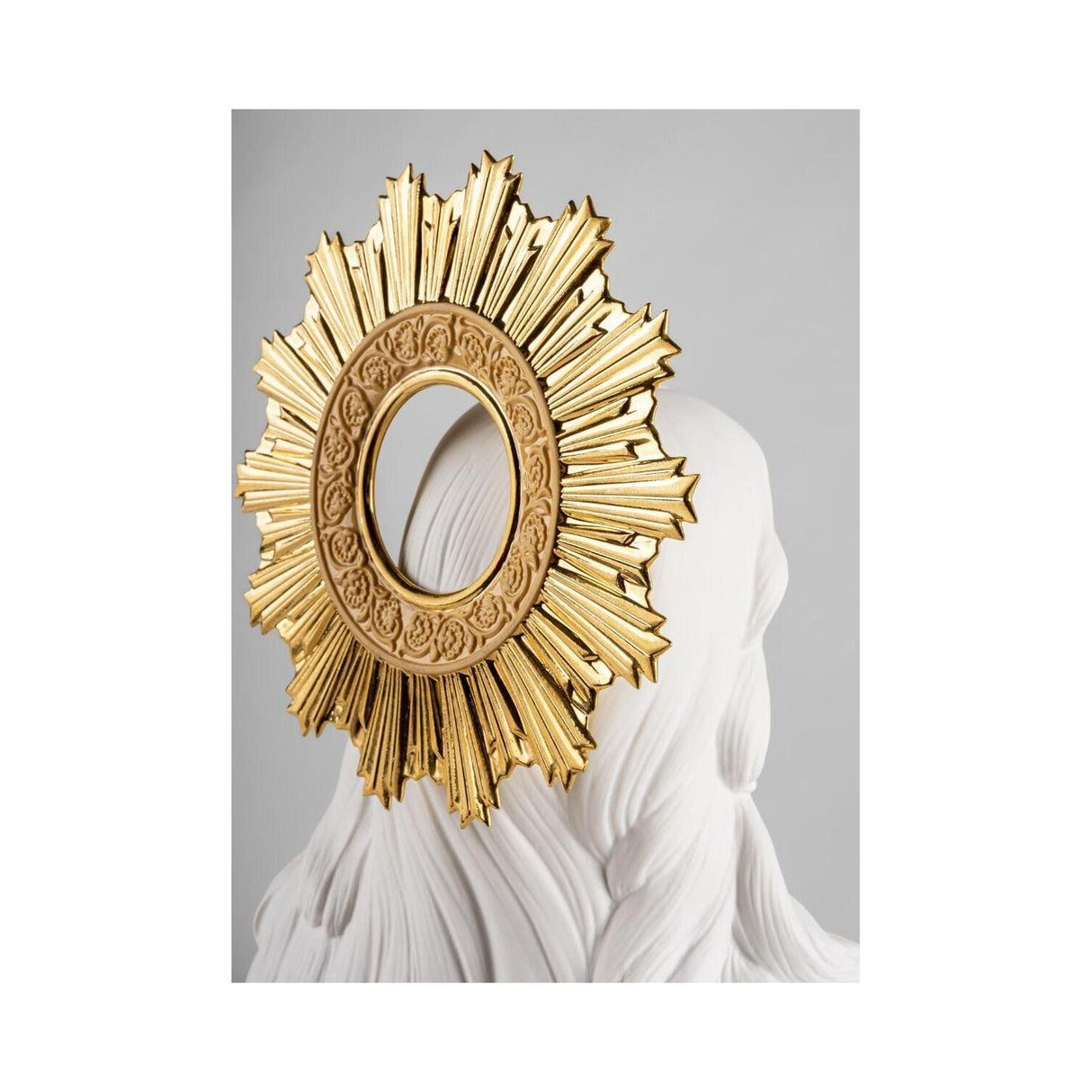 LLADRO' Scultura Sacro Cuore di Gesù 40x26cm Porcellana