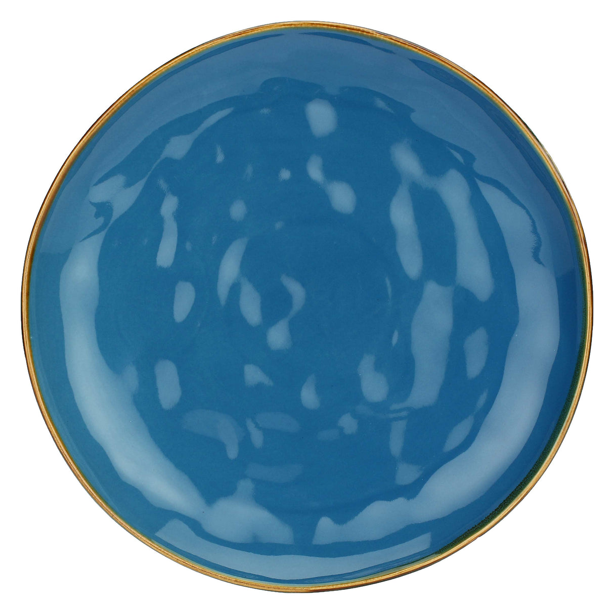 ROSE & TULIPS Concerto Dinner Plate Air Force Blue 27cm Set 4 Pieces Stoneware