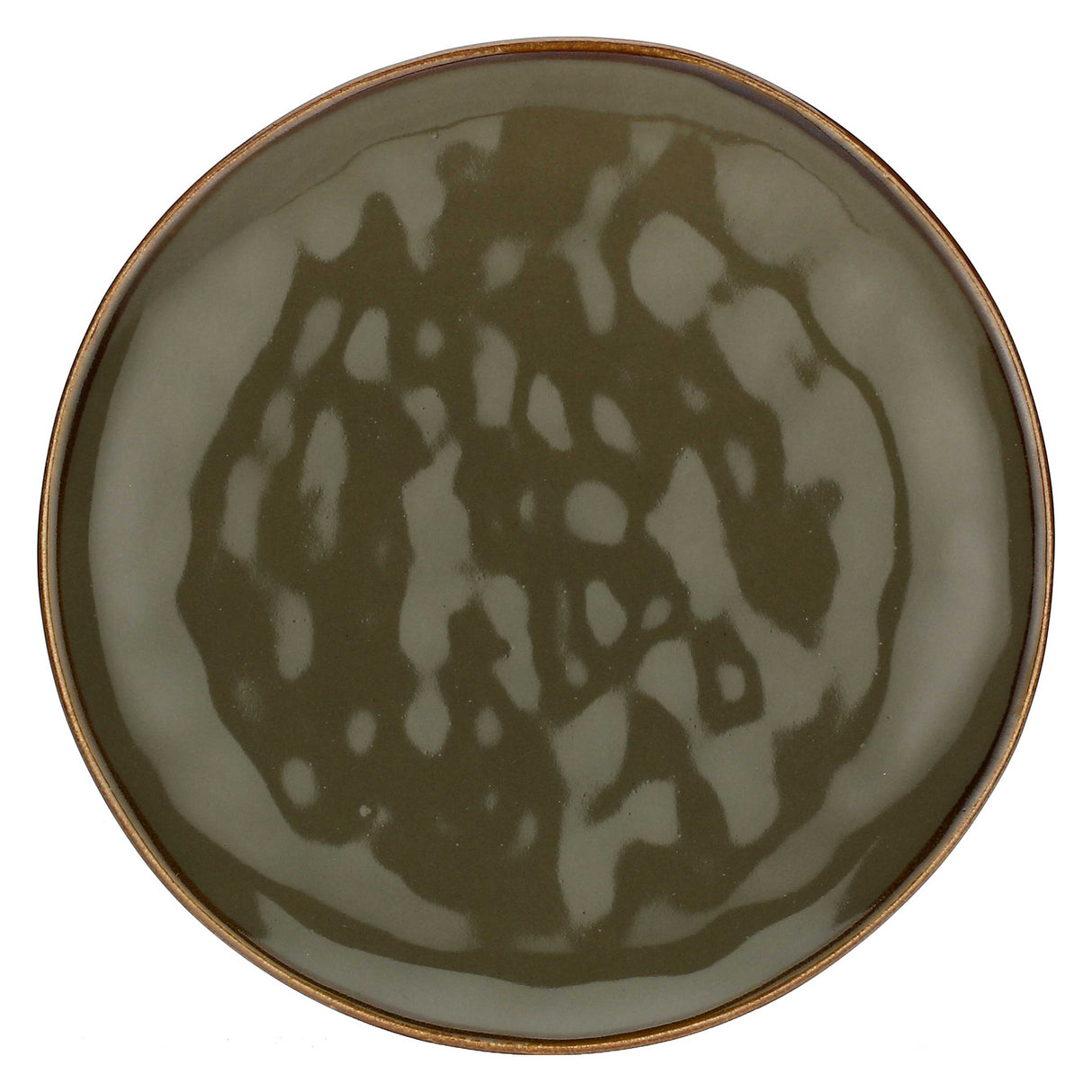 ROSE & TULIPS Concerto Fruit Plate Breakfast Dove Gray 20cm Set 4 Pieces Stoneware