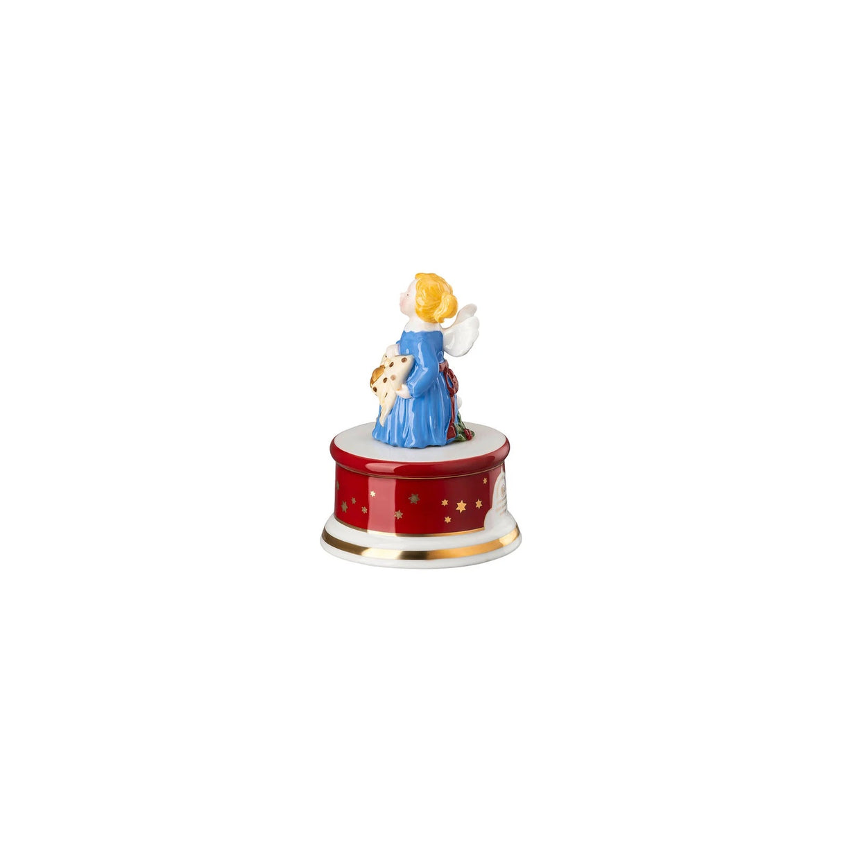 HUTSCHENREUTHER Canti di Natale Carillon di Natale Piccolo 9x12,5cm Porcellana