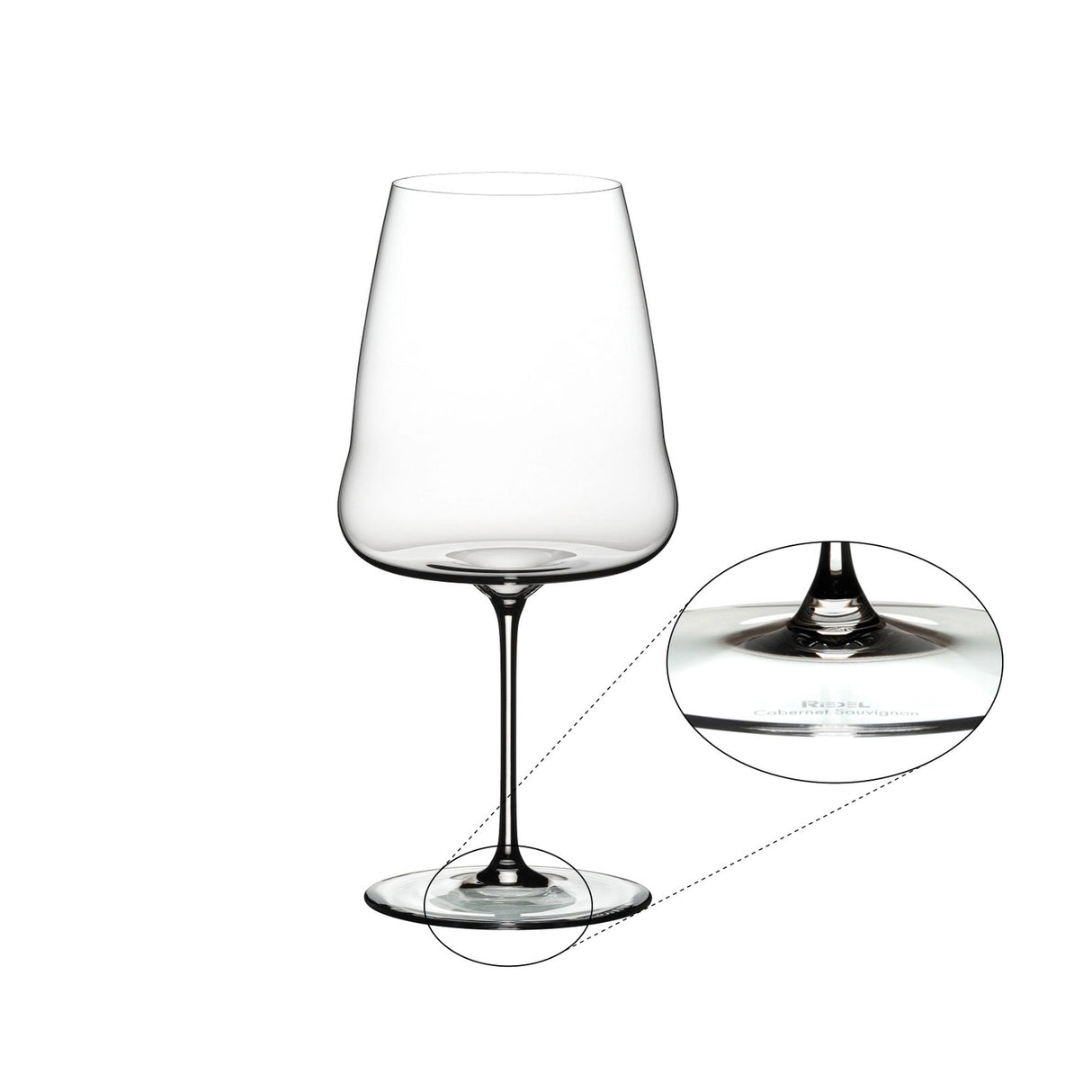 RIEDEL Winewings Calice Vino Rosso Cabernet Merlot 1L Cristallo