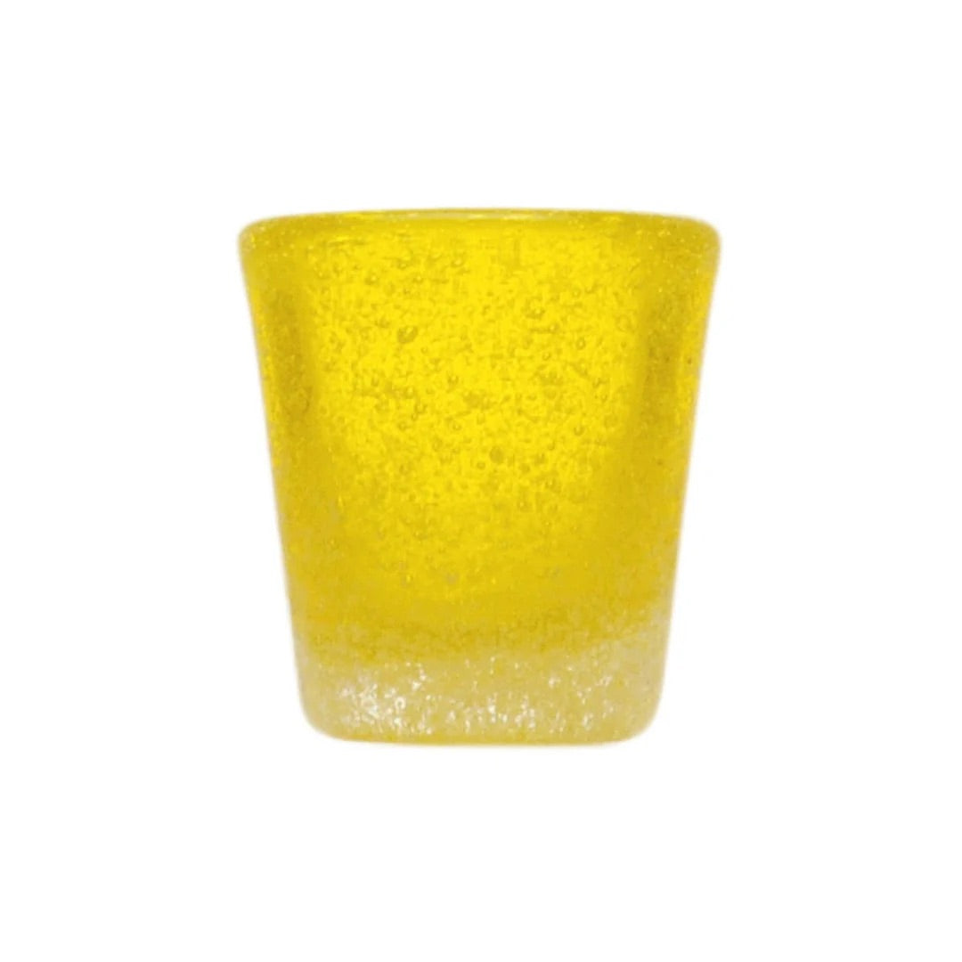 MEMENTO Bicchieri da Shot Liquore Colorati Vivace Set 6 Pezzi 50ml Pasta di Vetro