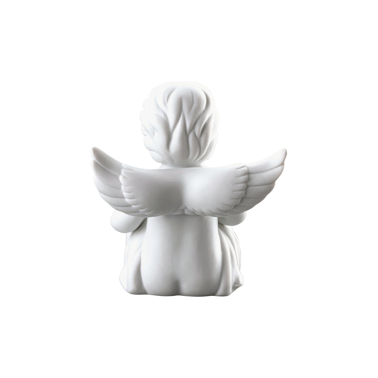 ROSENTHAL Statuina Figurina Angelo con Torta 10x9cm Porcellana