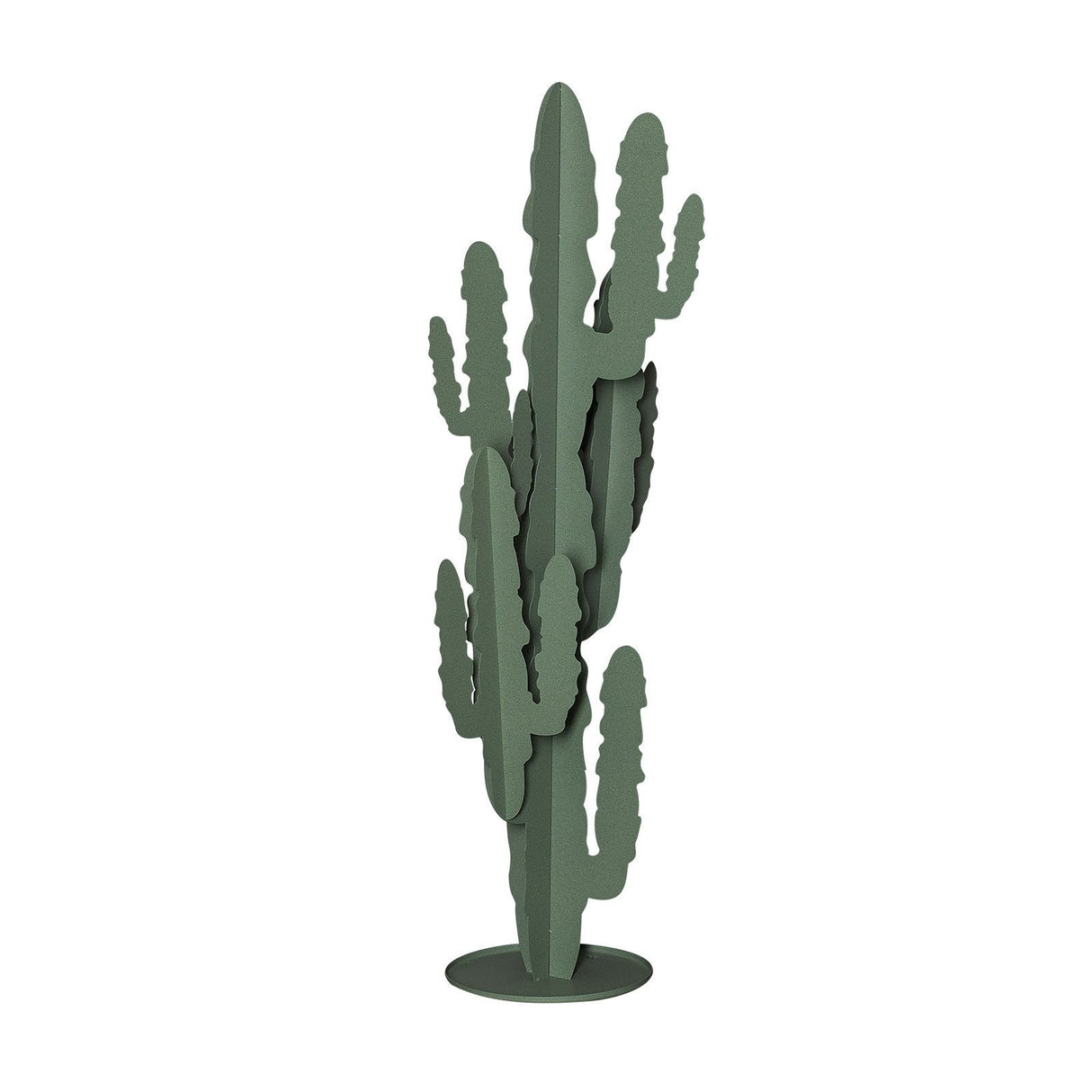 ARTI & MESTIERI Pianta Decorativa Moderna Cactus Grande Verde Salvia